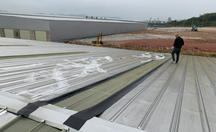 铁山厂房屋面防水维修案例